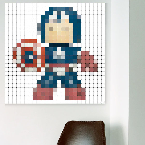 SERIE-PIXEL | Captain America