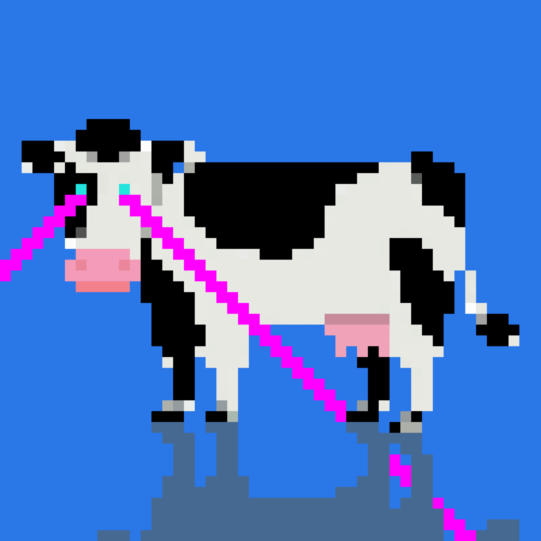 Metaverse FlashCow NFT Crypto ART