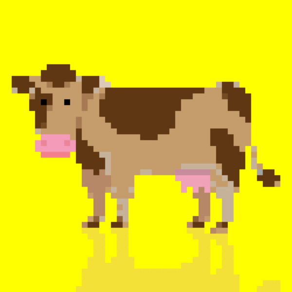 Rosy Brown NFT Pixel Art