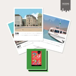 Calendrier Fine Art - Calendar 2026 Biel Bienne