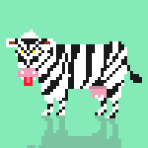 NFT Zebra Cow