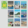 Postcard Set Lugano