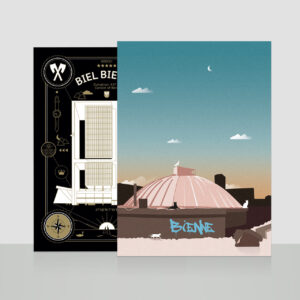 Biel Bienne City Design Cards
