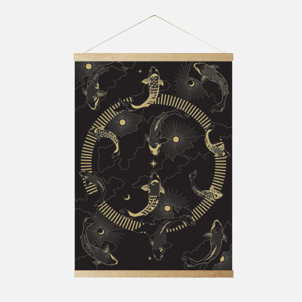 Koi Fish Poster