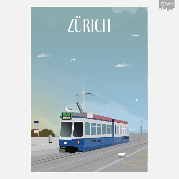 tram 8 Zürich