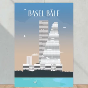 Basel-Roche-Towers-Posters Basel Roche Towers