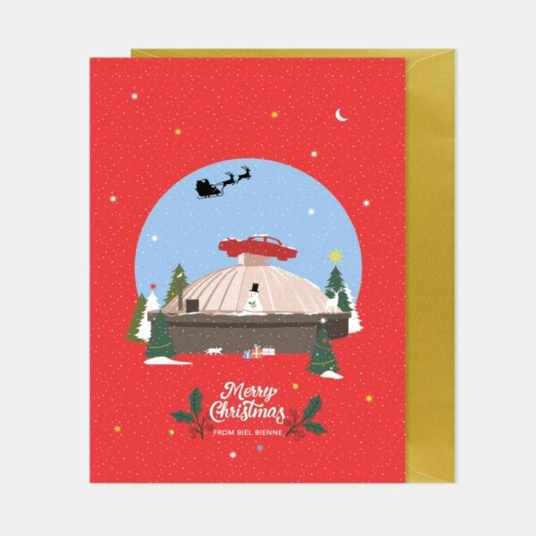 Biel Bienne Christmas Cards Set by Ykoons