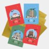 Biel Bienne Christmas Cards Set by Ykoons