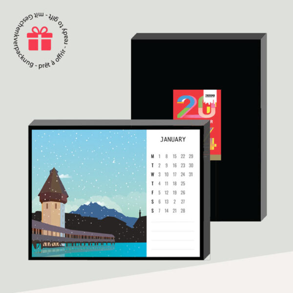 Kalender 2024 Luzern Calendar 2024 Lucerne