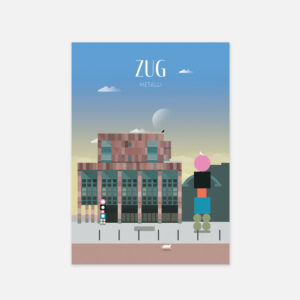 Metalli Zug Art print Poster