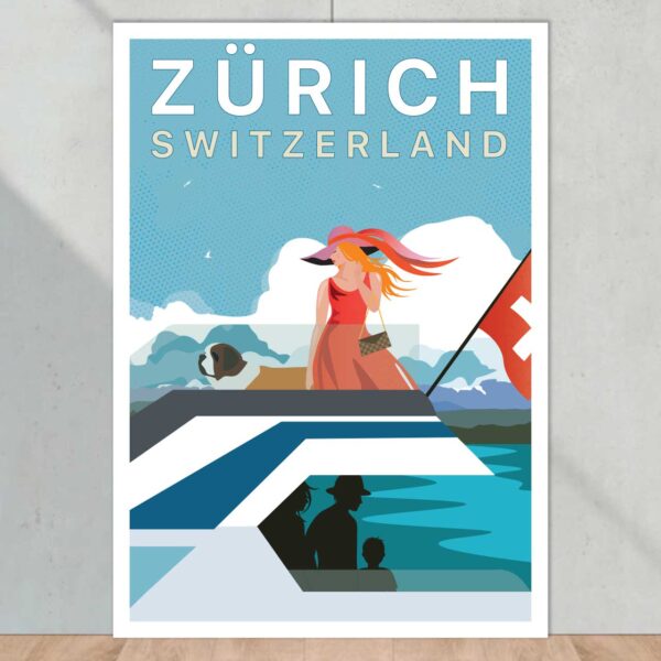 Zürich Lake - Art
