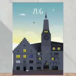 Zytturm Zug by Night