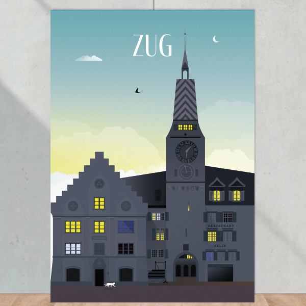 Zytturm Zug by Night