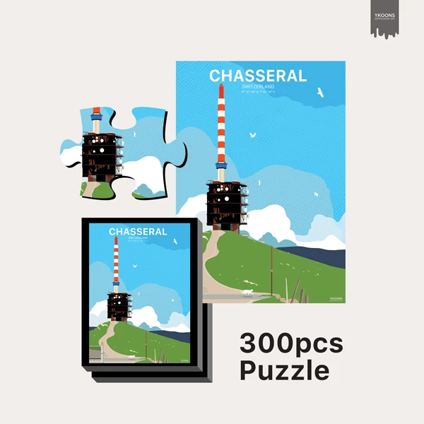 Wooden Puzzle Chasseral