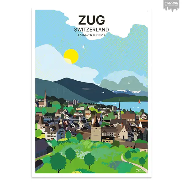 Zug Panorama Poster
